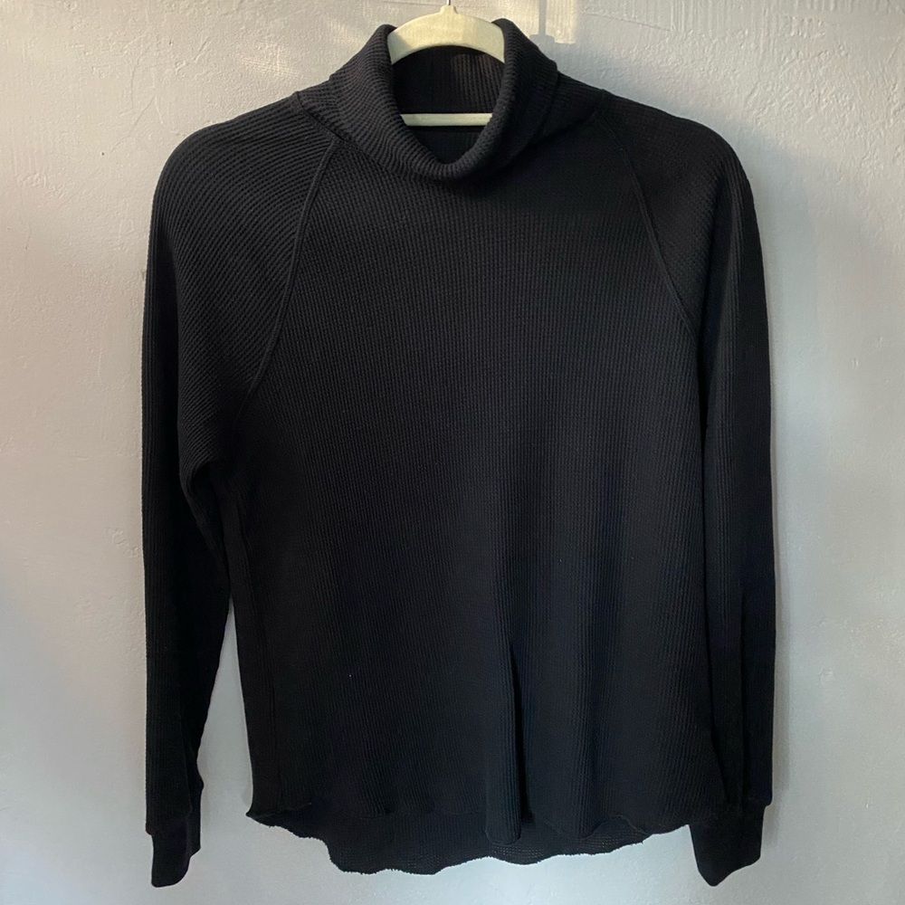 Everlane The Organic Cotton Turtleneck Waffle Tee
